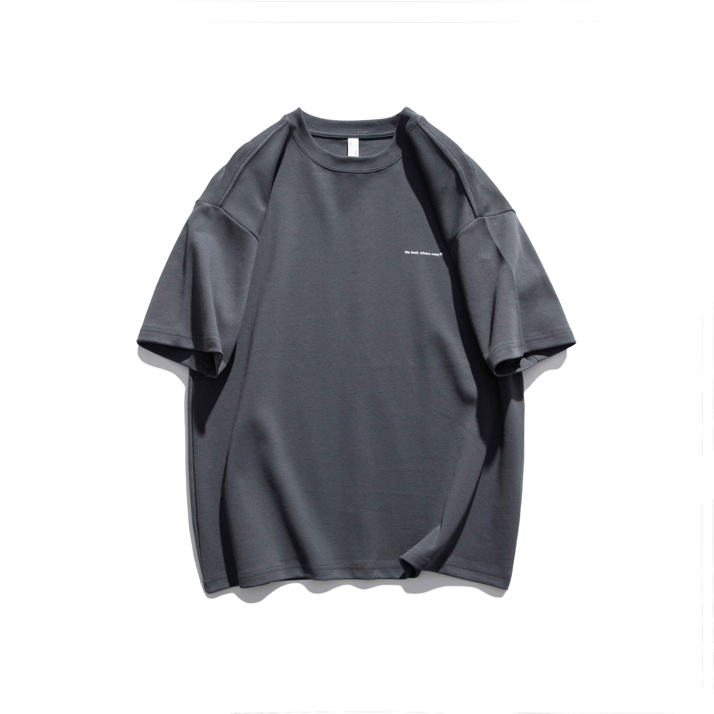We lead, others copy© Casual Solid T-Shirt