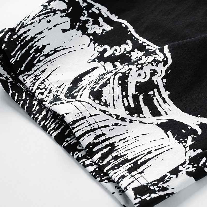 Black Sea Surfing Waves Shorts
