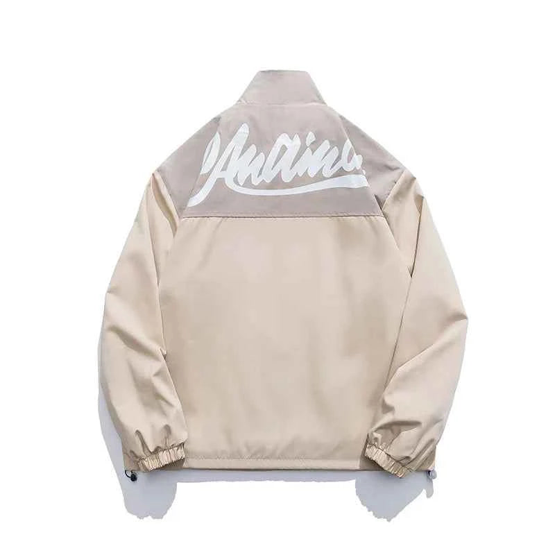 AMAIMON Stand-Up Collar Windbreaker Jacket