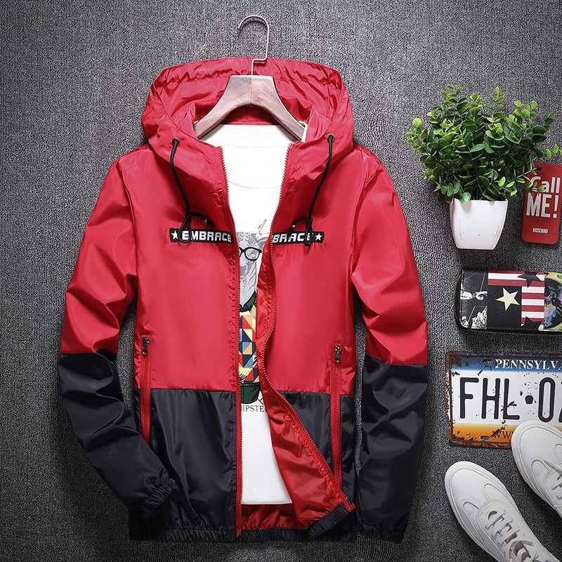Embrace Two Half Color Jacket