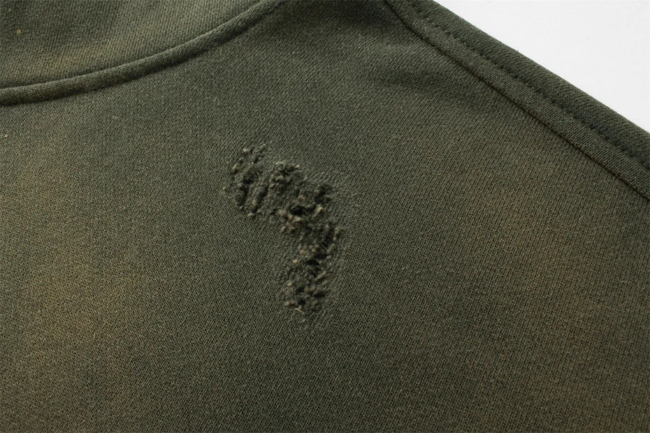 Iso Splash Abstract Oversized Pullover Hoodie
