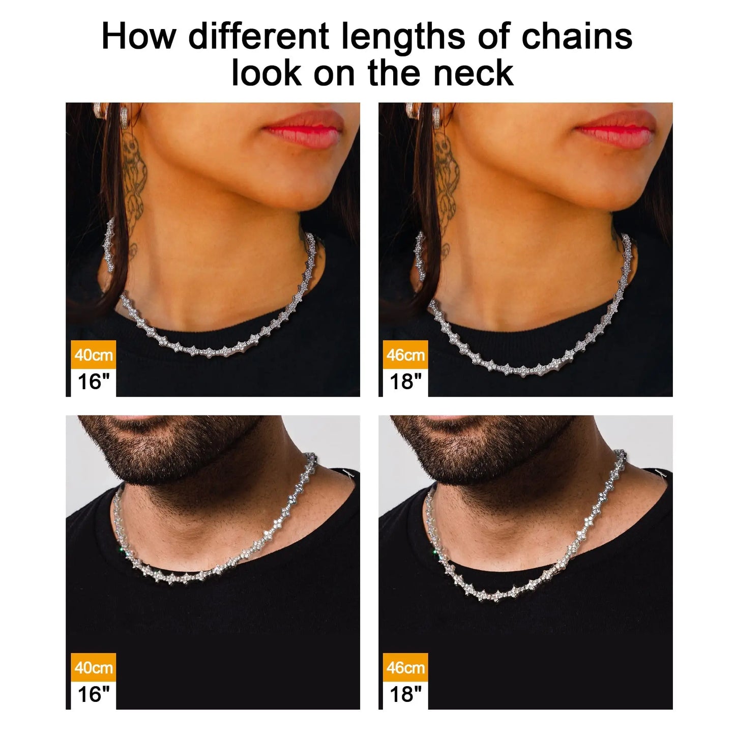 Iced Out 5A Cubic Zirconia Necklace