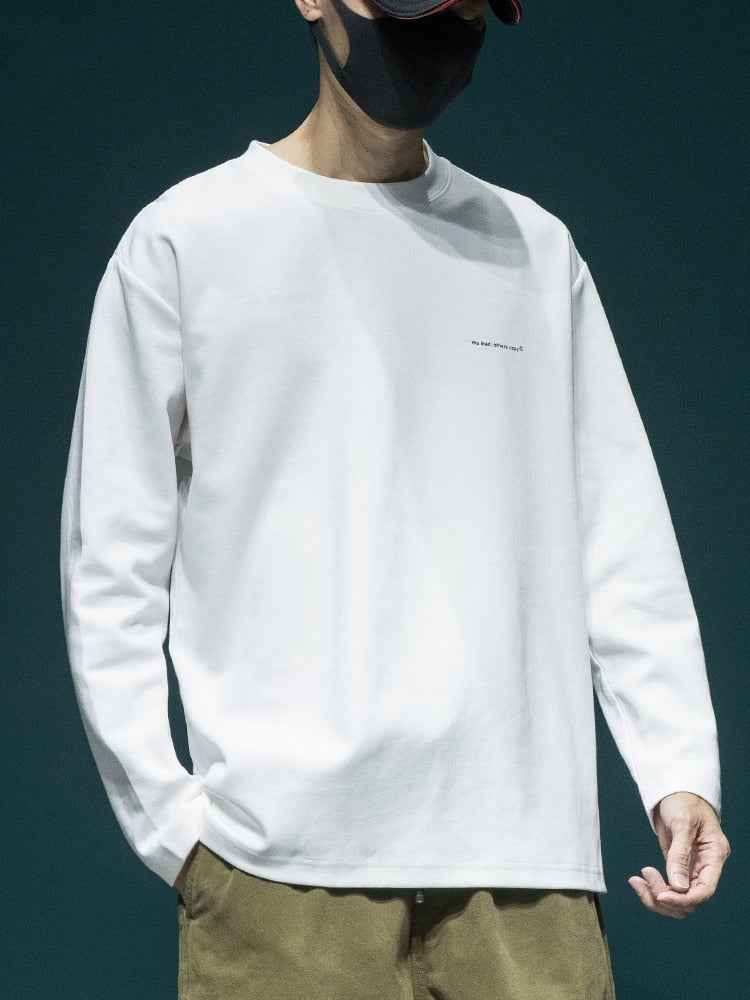 We lead, others copy© Casual Solid Long Sleeve
