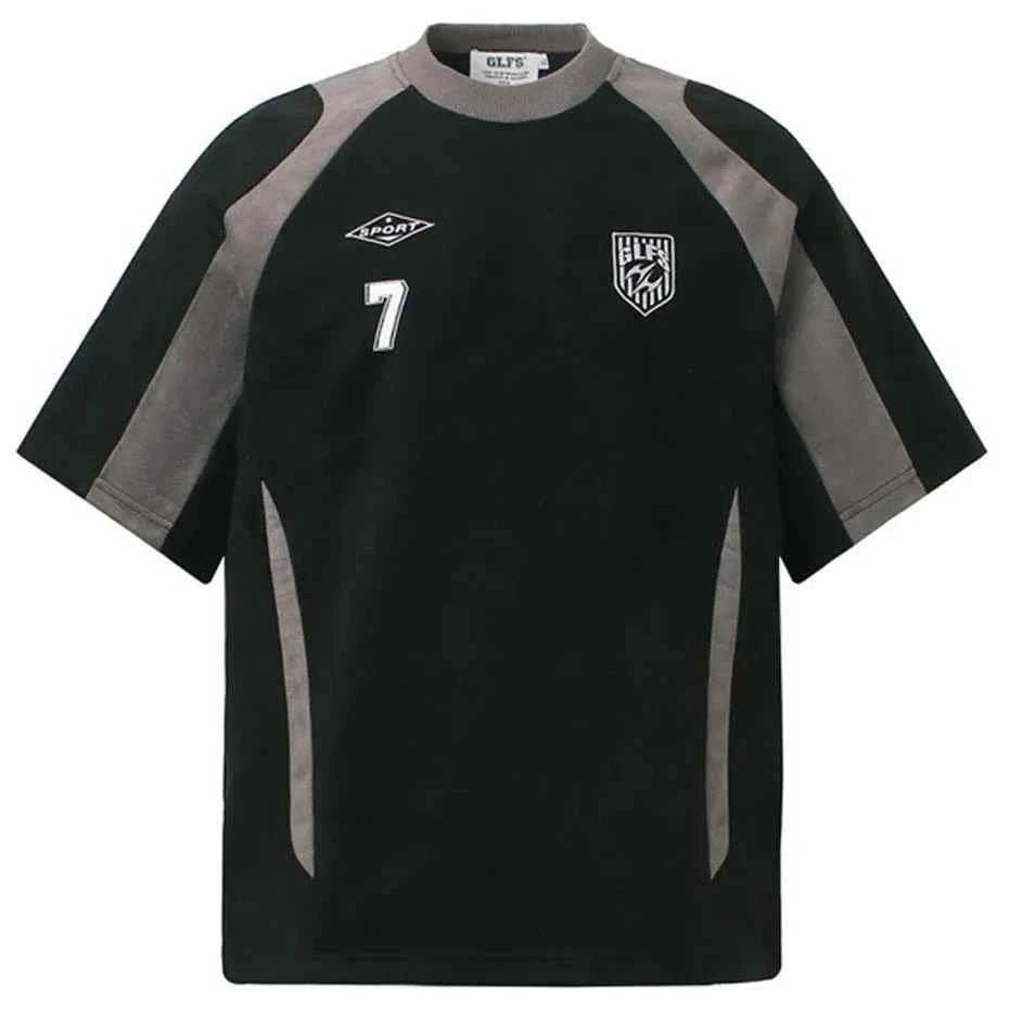 Streetwear Suede Oversized T-shirts