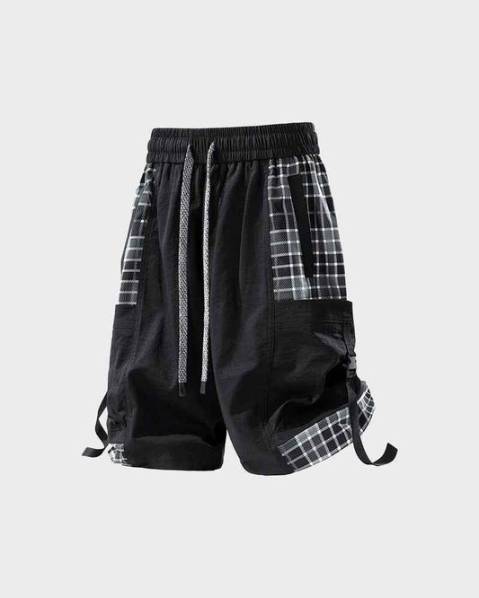 Plaid Cargo Shorts