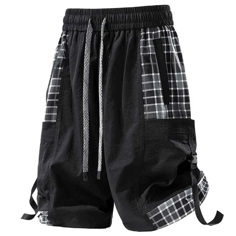 Plaid Cargo Shorts