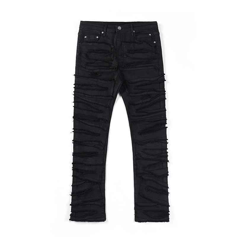 Zodiac Sea Distressed Stacked Denim