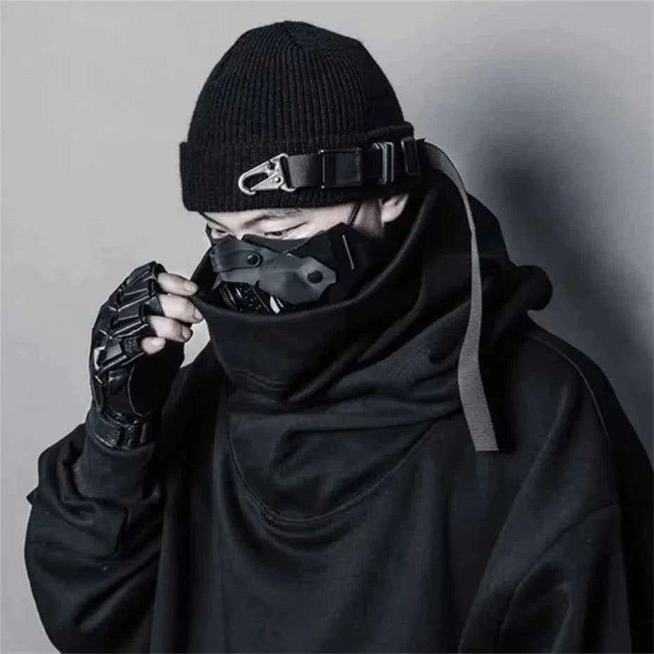 Nightshade Beanie Hat with Buckle