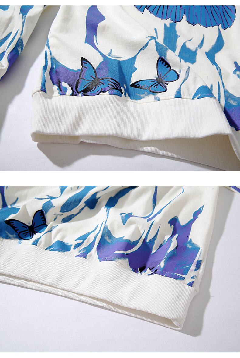 Butterfly Fire Flame Sweatshirt