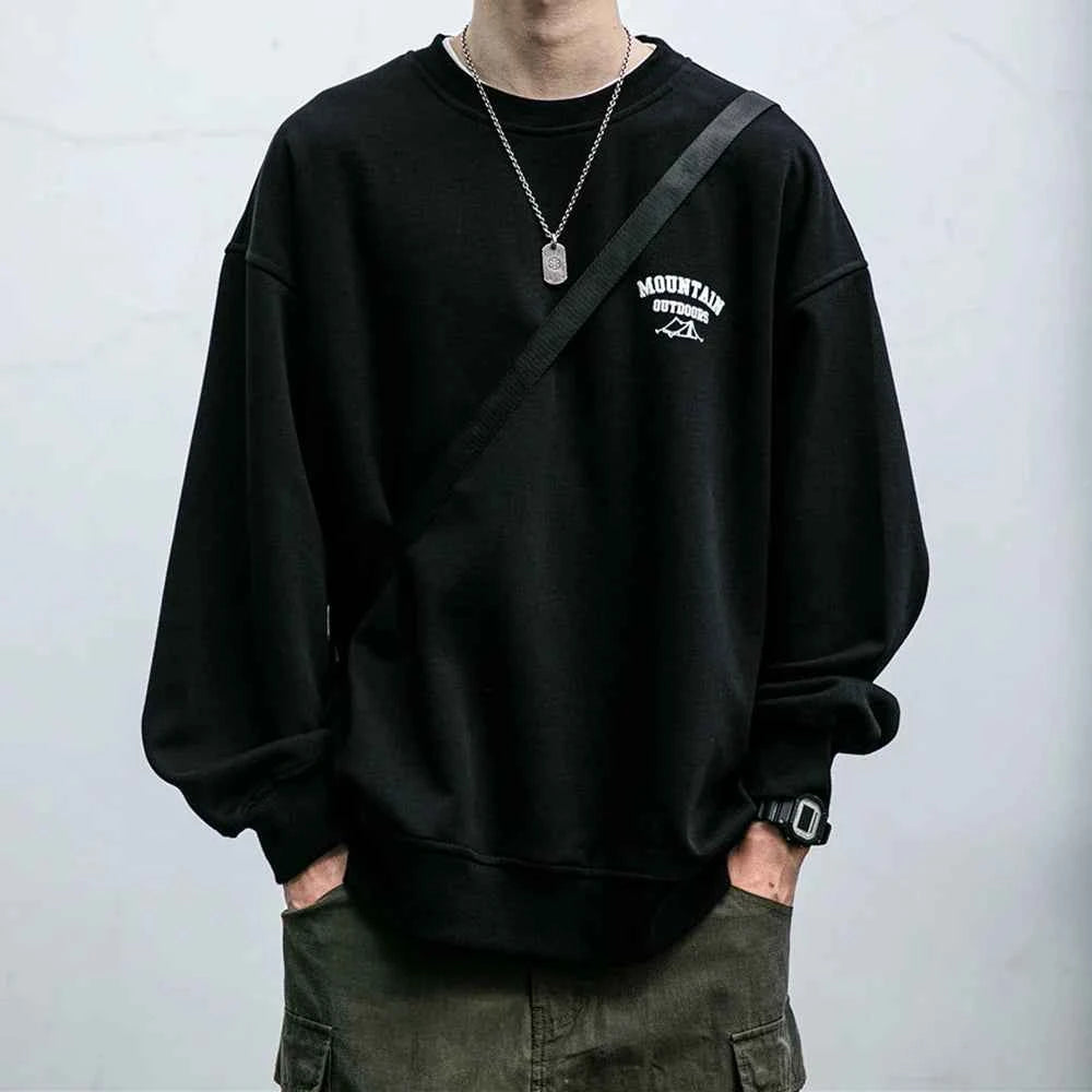 Adventure Mountain Outdoor Pullover Sweatshirt