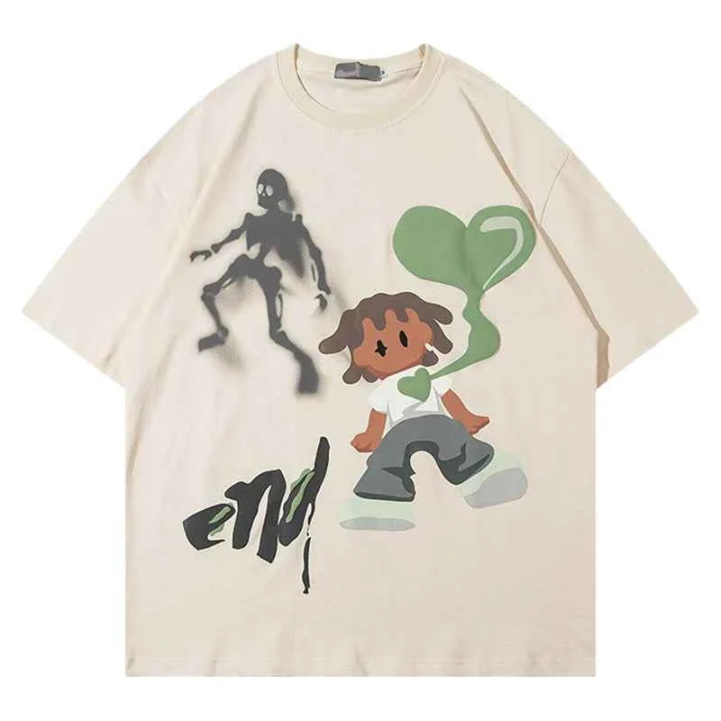 Anmie Graffiti | Oversized T-Shirt