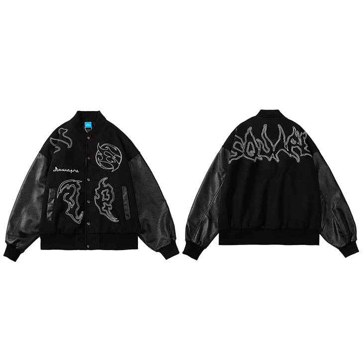 AESUAPRE Variant Symbol Button Up Jacket