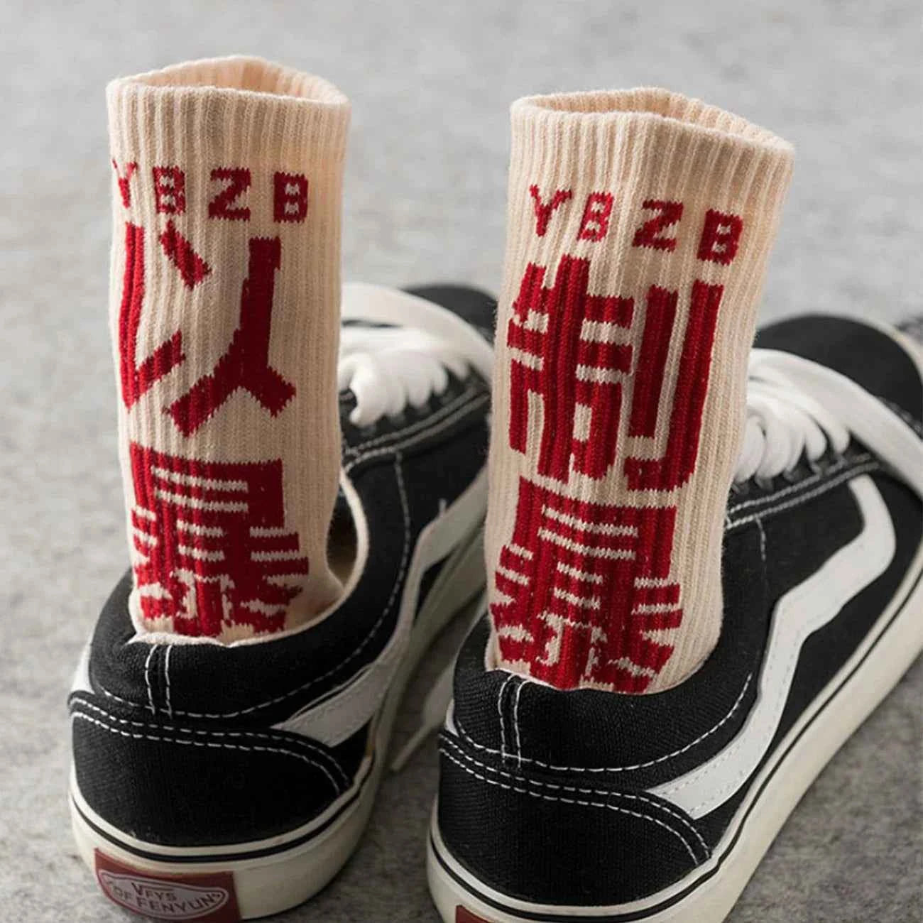 YBZB Long Length Draft Style Socks