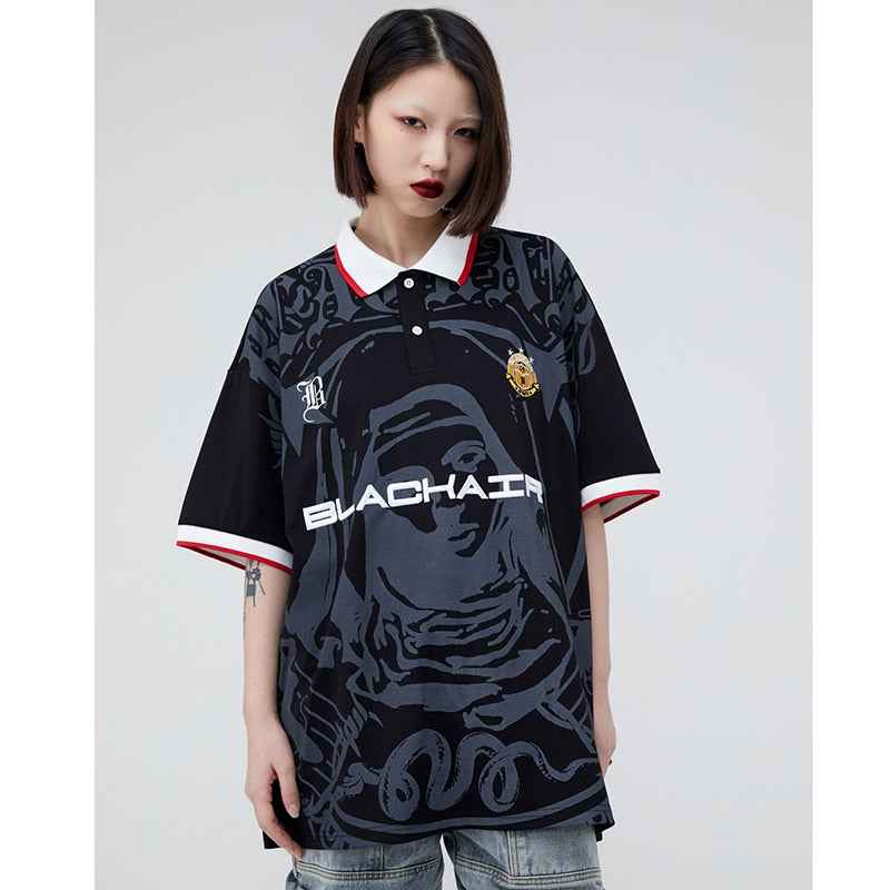 BLACKAIR Virgin Mary Graphic T-Shirt