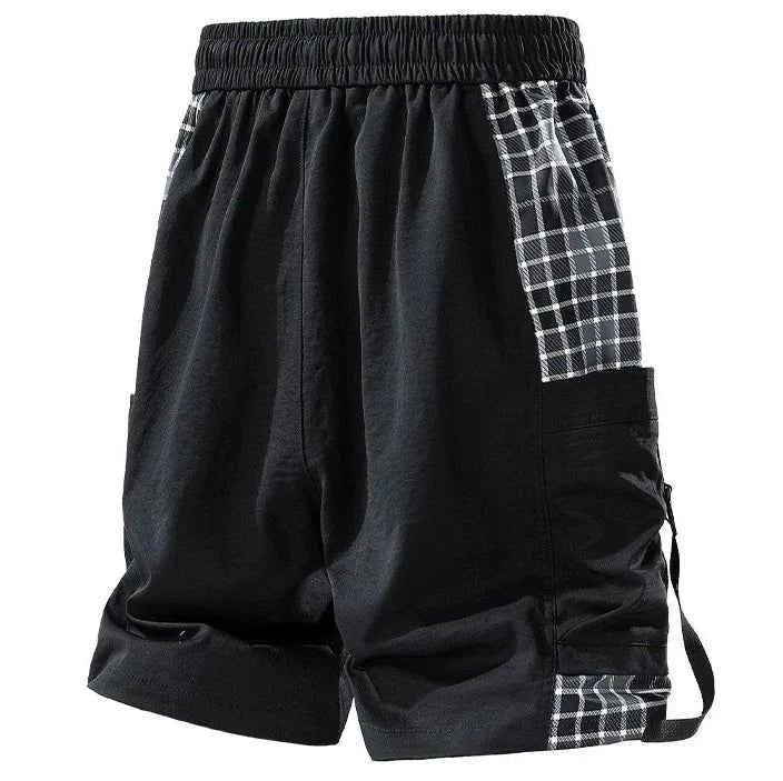 Plaid Cargo Shorts