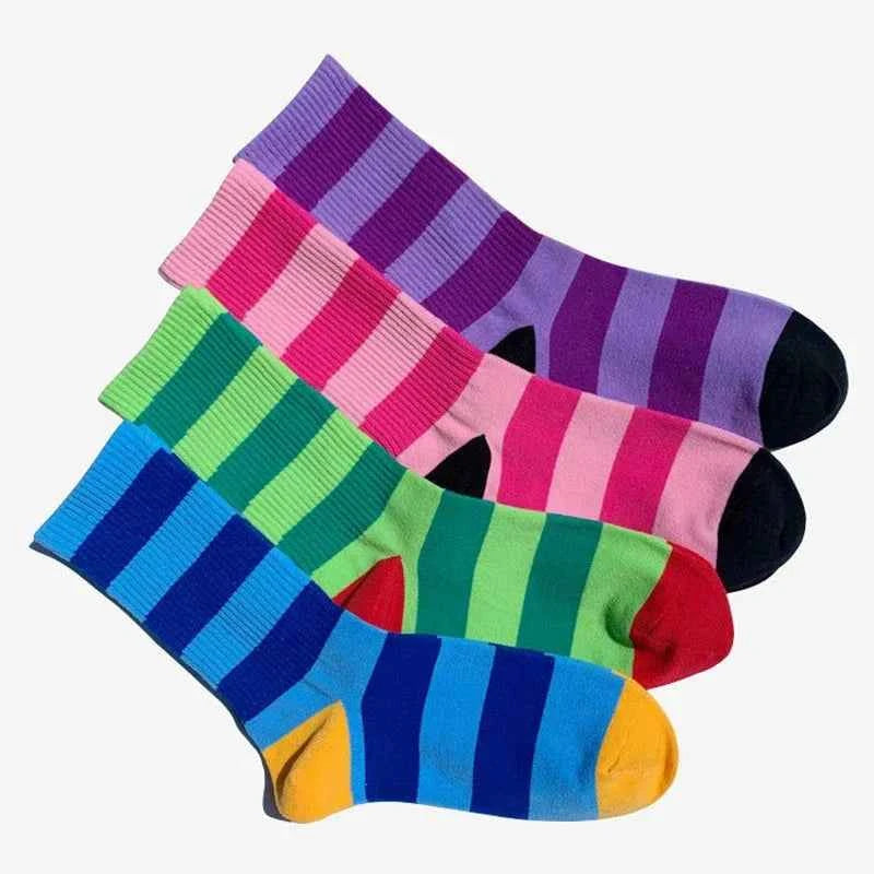 Funky Dunky Hipster Striped Socks