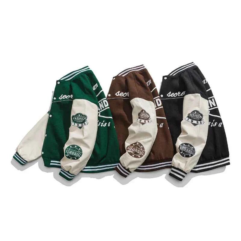 Secret Hands-Ome Button Up Reglan Sleeve Jacket
