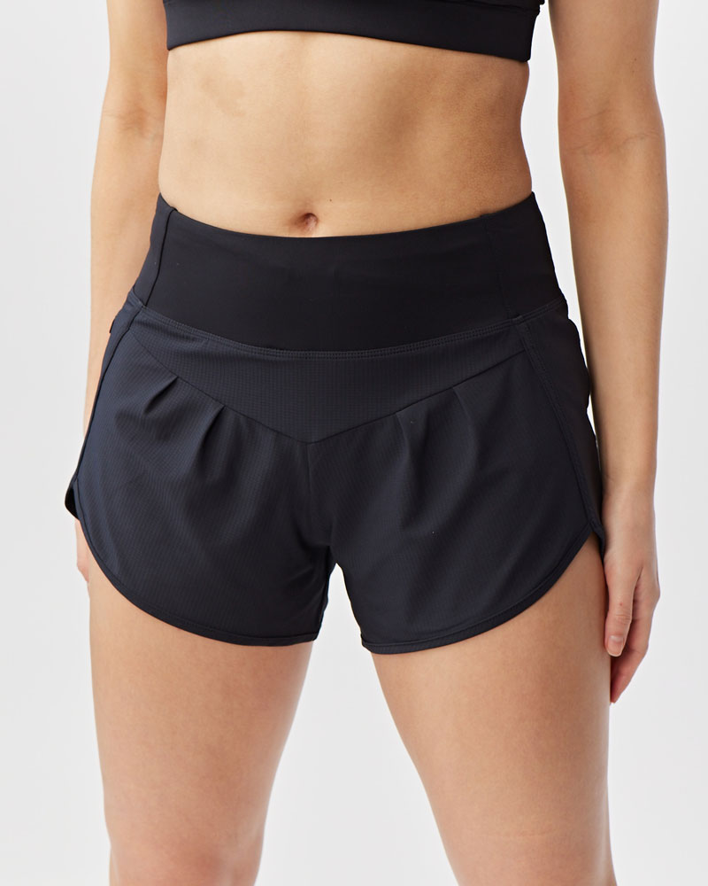 Sheva Women's High Rise Running Shorts - JUSTLUXURY