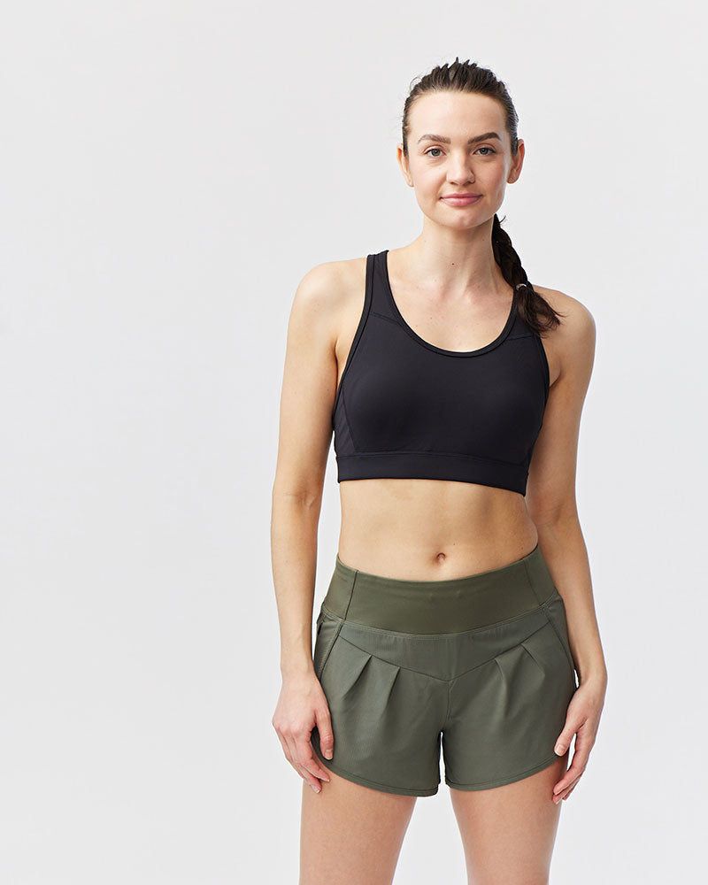 Sheva Women's High Rise Running Shorts - JUSTLUXURY