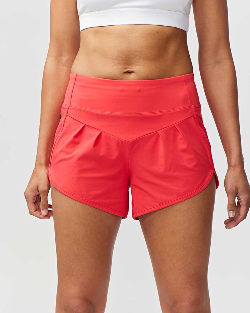 Sheva Women's High Rise Running Shorts - JUSTLUXURY