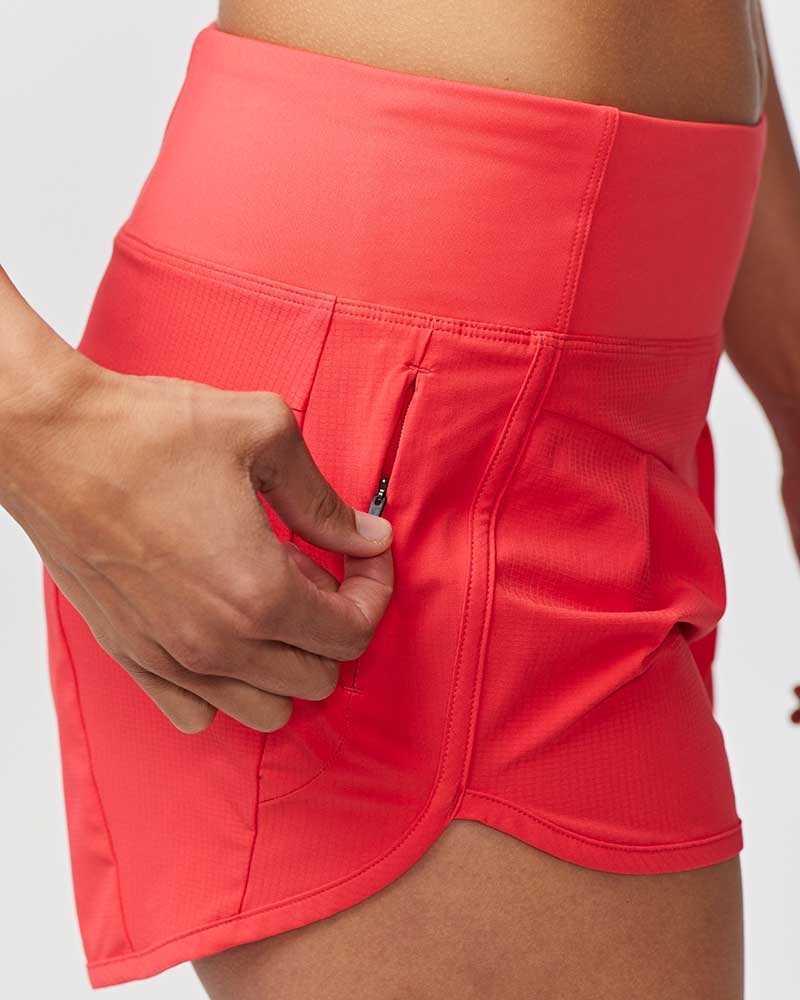 Sheva Women's High Rise Running Shorts - JUSTLUXURY