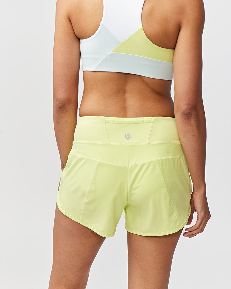 Sheva Women's High Rise Running Shorts - JUSTLUXURY