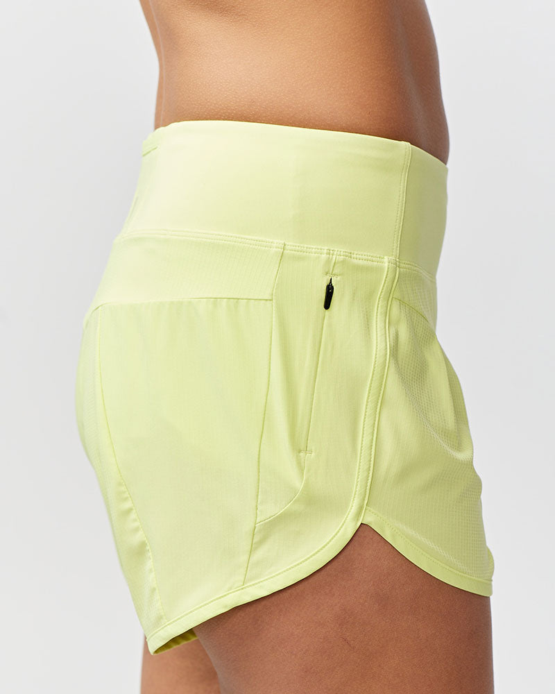 Sheva Women's High Rise Running Shorts - JUSTLUXURY