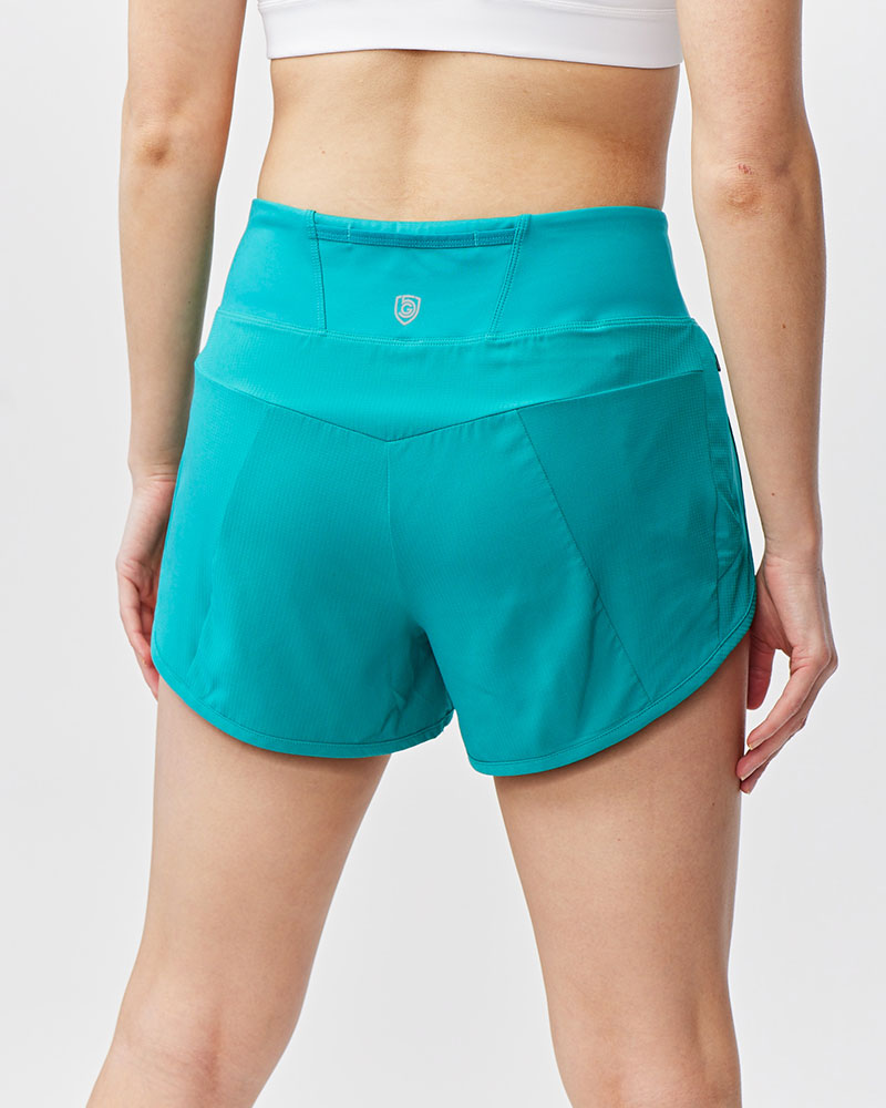 Sheva Women's High Rise Running Shorts - JUSTLUXURY