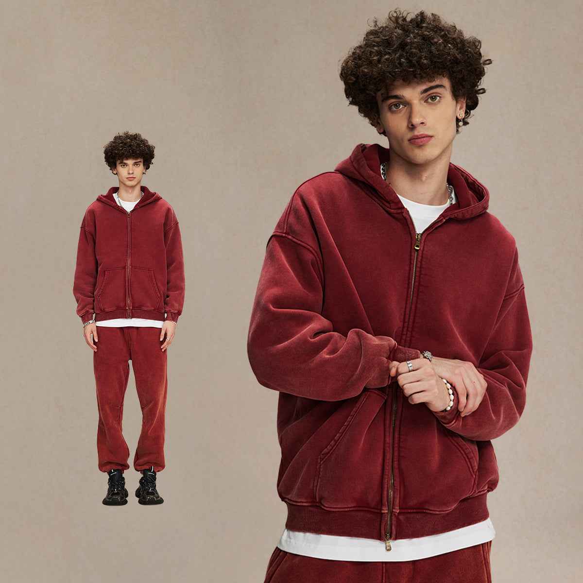 Vintage Unisex Washed Set