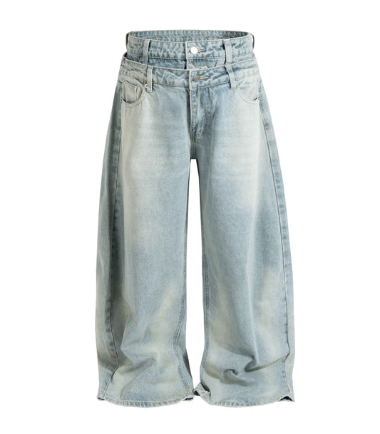 STONE DOUBLE DENIM