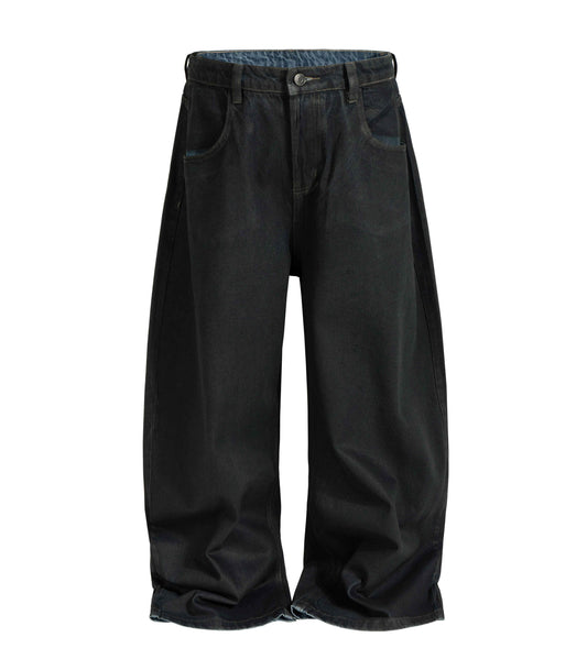 BRUISE WAXED DENIM