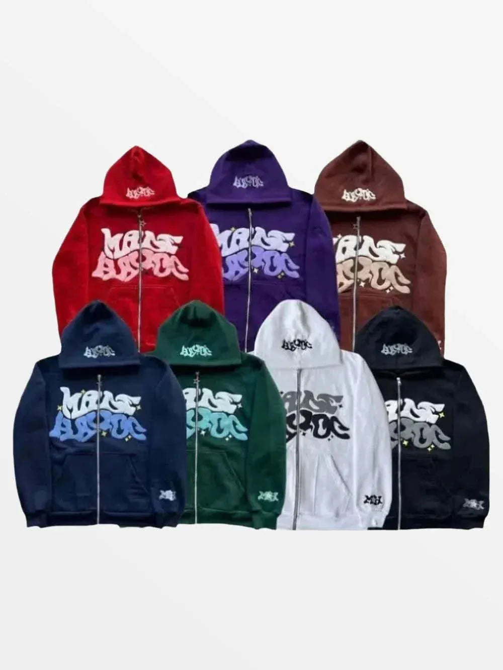 Zip Up Hoodie Graph
