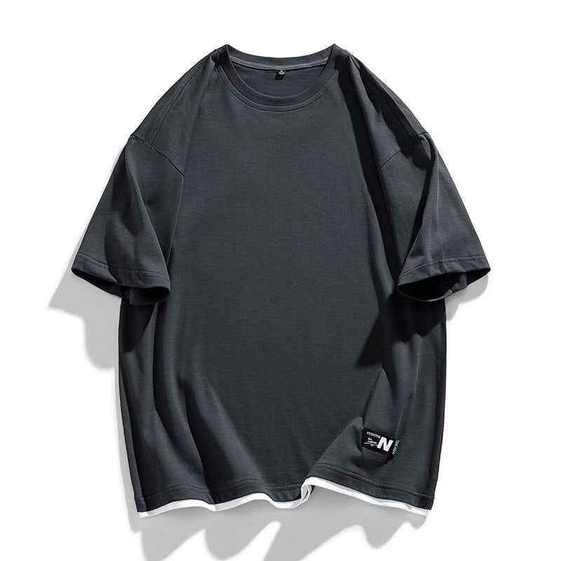 N Solid Label T-Shirt