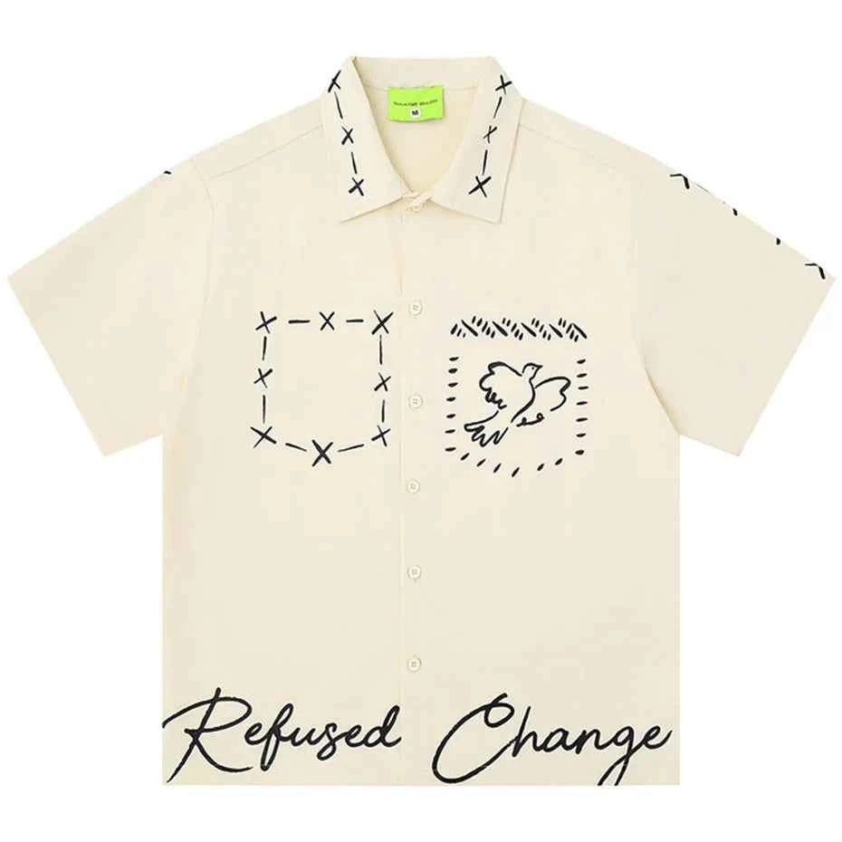 Streetwear Casual Shirts N9087
