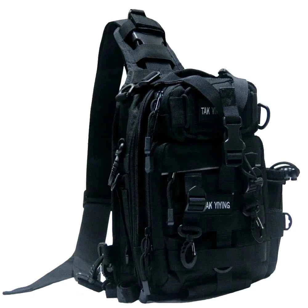 Multi Buckles Style Crossbody Bag