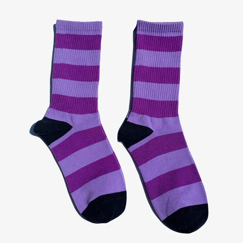 Funky Dunky Hipster Striped Socks