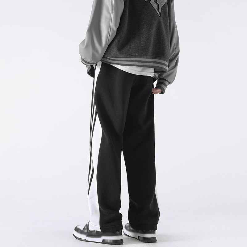 Three Bar Code Side Stripe Track Pants