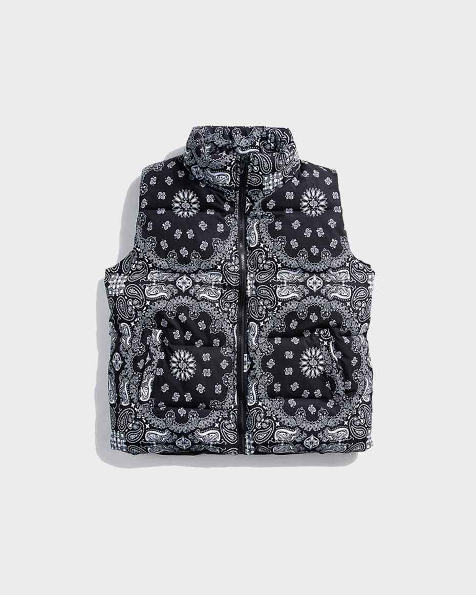 Paisley Padded Gilet