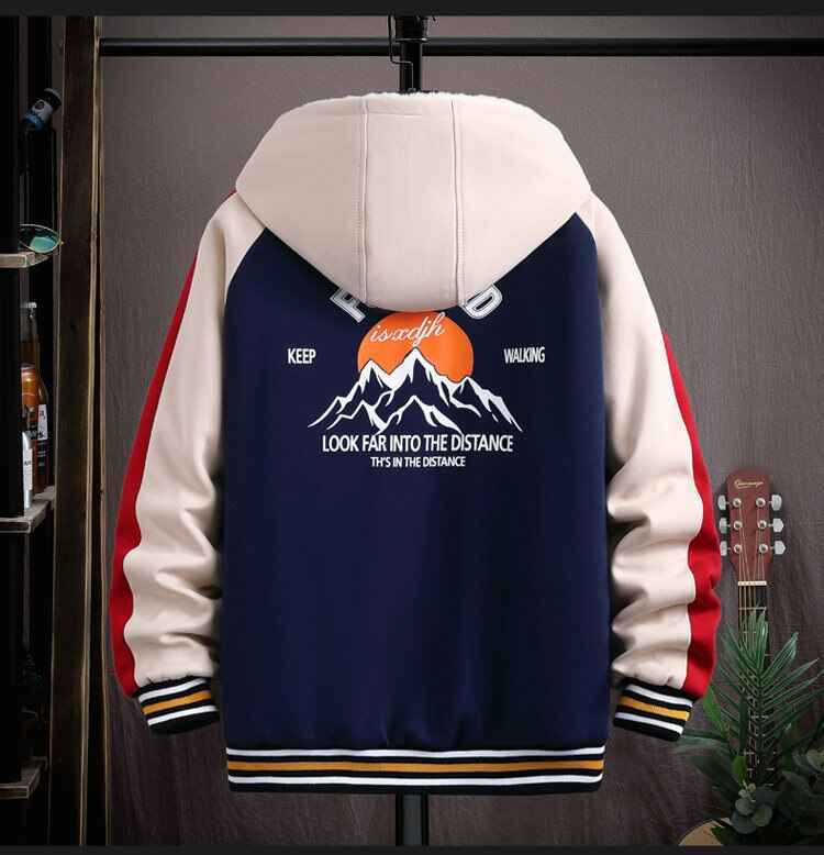XDJH Hooded Varsity Jacket