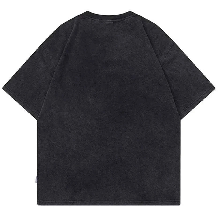 Oversized Spider Print T-shirts