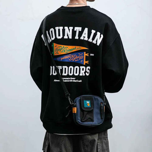 Adventure Mountain Outdoor Pullover Sweatshirt