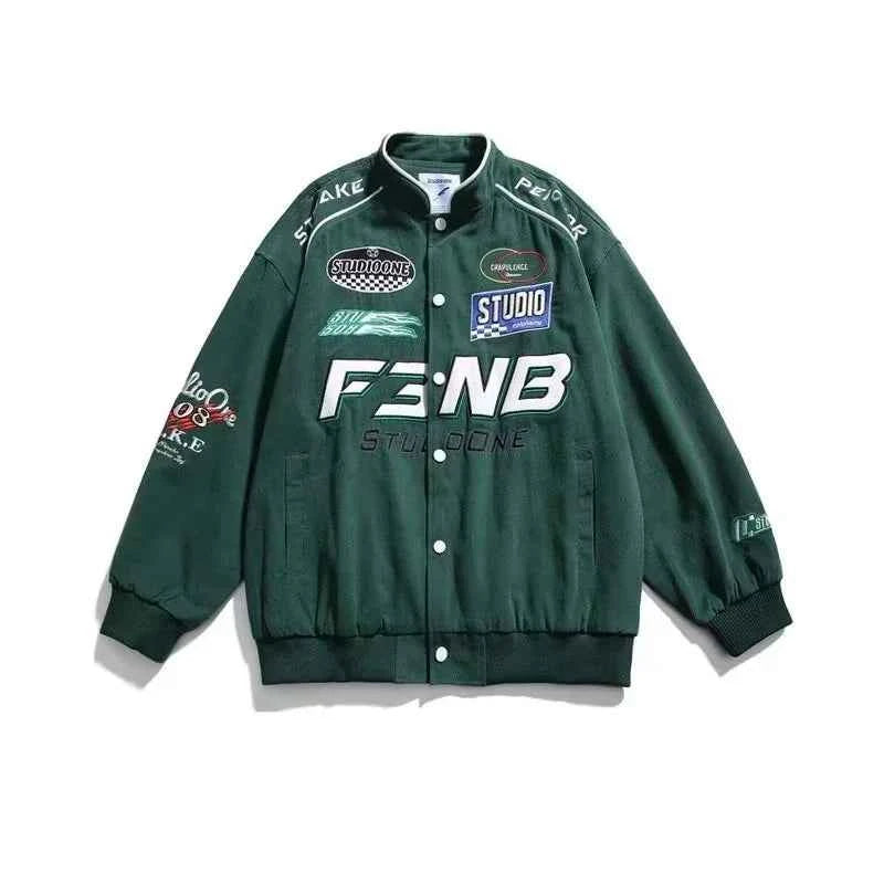 F3.NB Street Racing Bomber Jacket