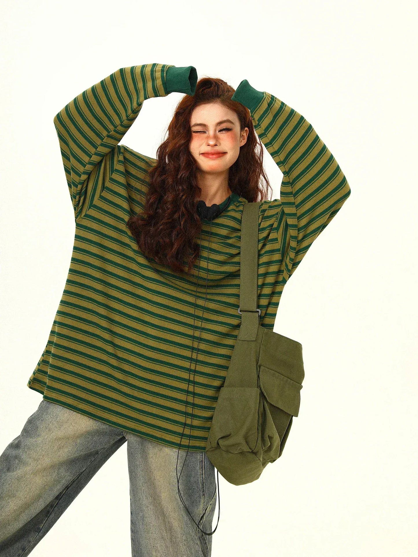Sweat Green Stripe