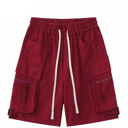 Cargo Track Multi Pockets Shorts
