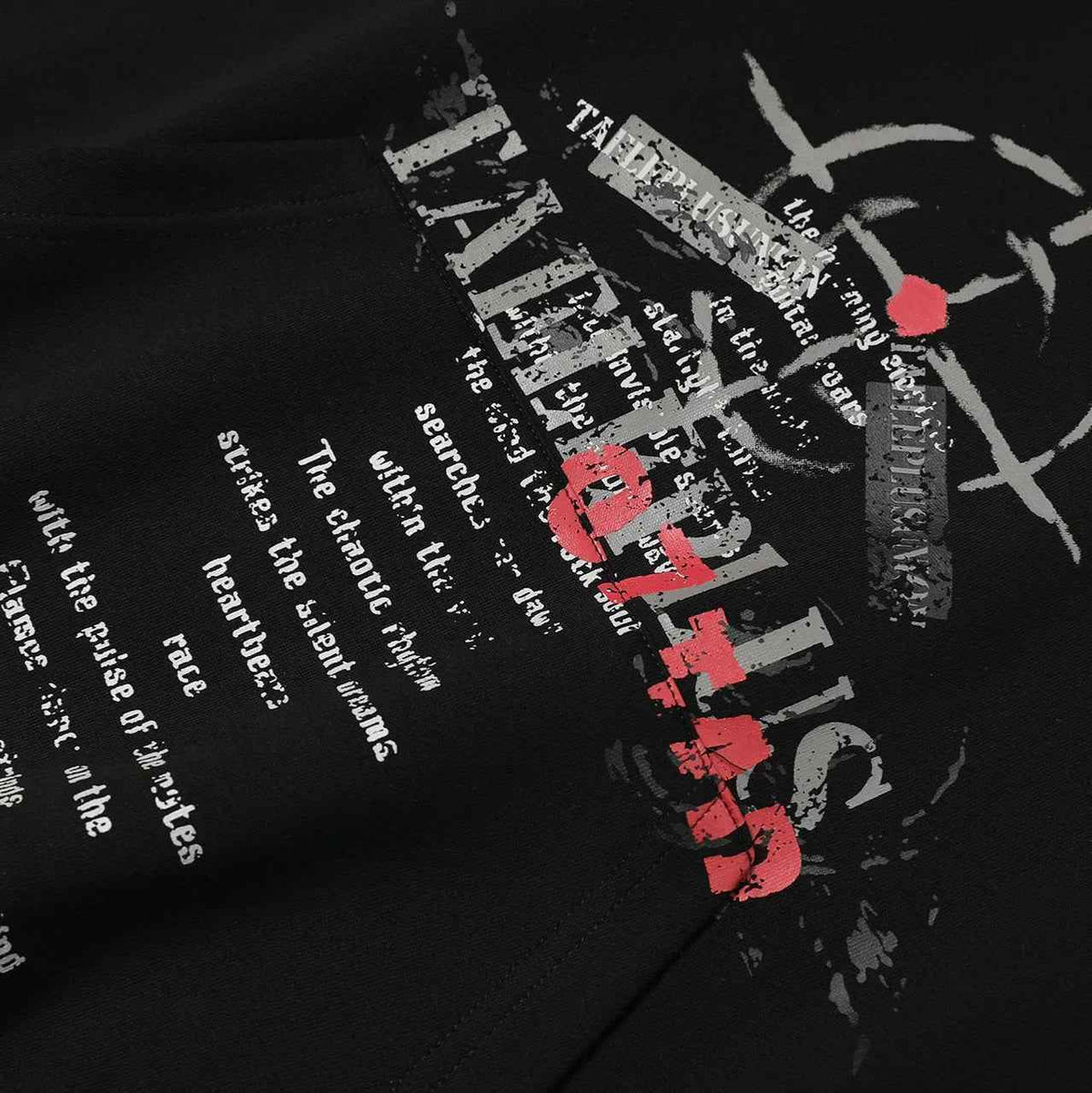 Graphic Streetwear Fake Two-Piece Hoodie - Unisex Letter Print Layered Sweatshirt