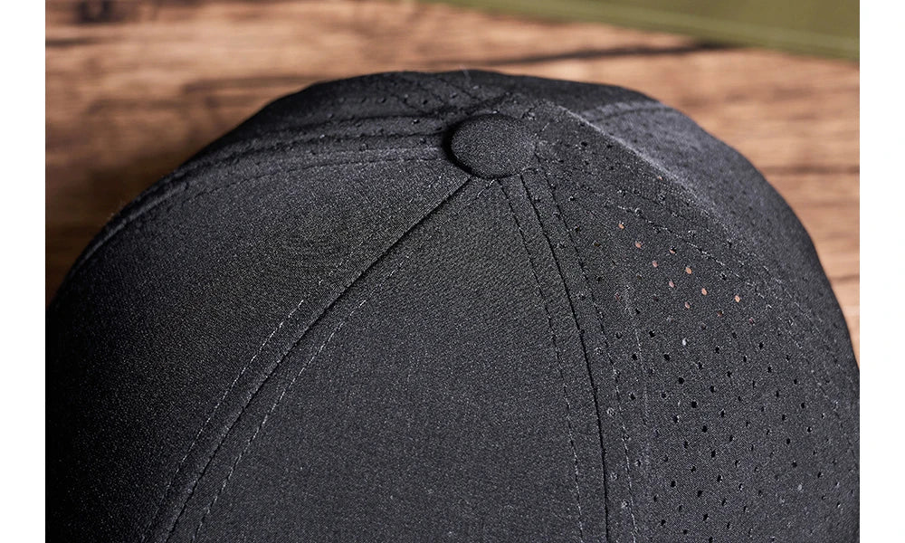Plain Black Adjustable Cap