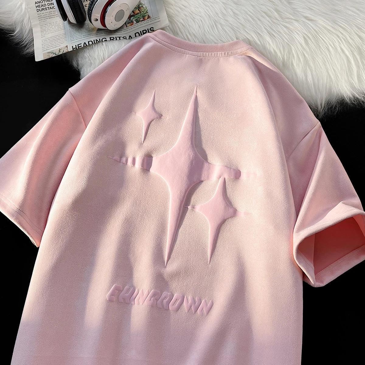 EHNGROWN Polygons Star Shape Short Sleeved T-Shirt