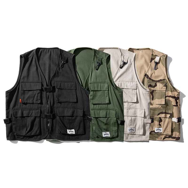Multi-Pockets Fishing Vest Camping