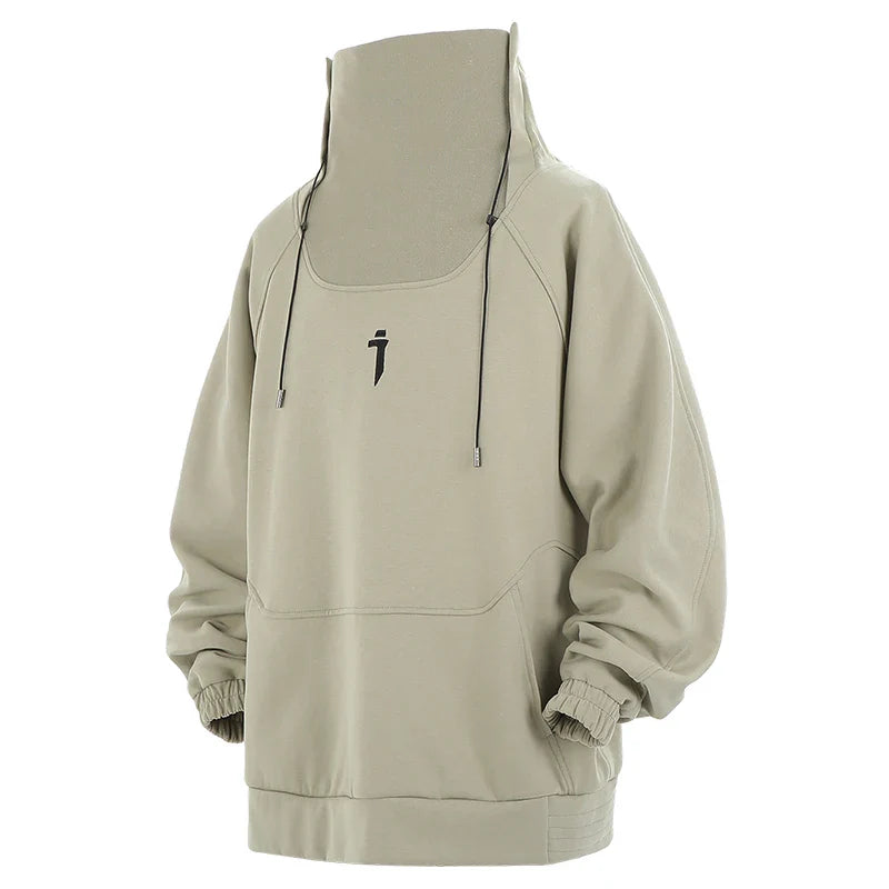 Plain Color Medieval Cloak Hoodie