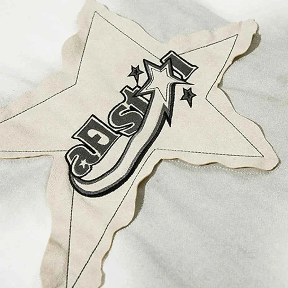 Streetwear Oversized Star Tshirts